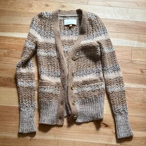 Cozy chunky cardigan sweater